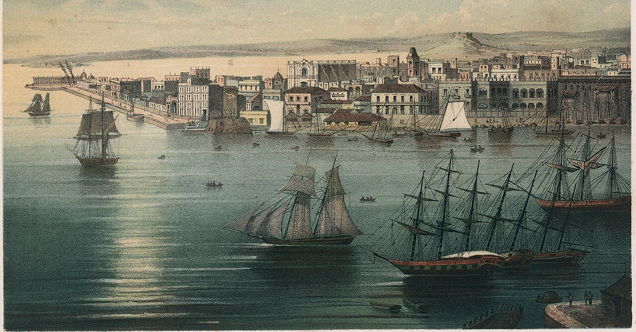 Vista tomada desde casa blanca habana cuba — Arte Cubano