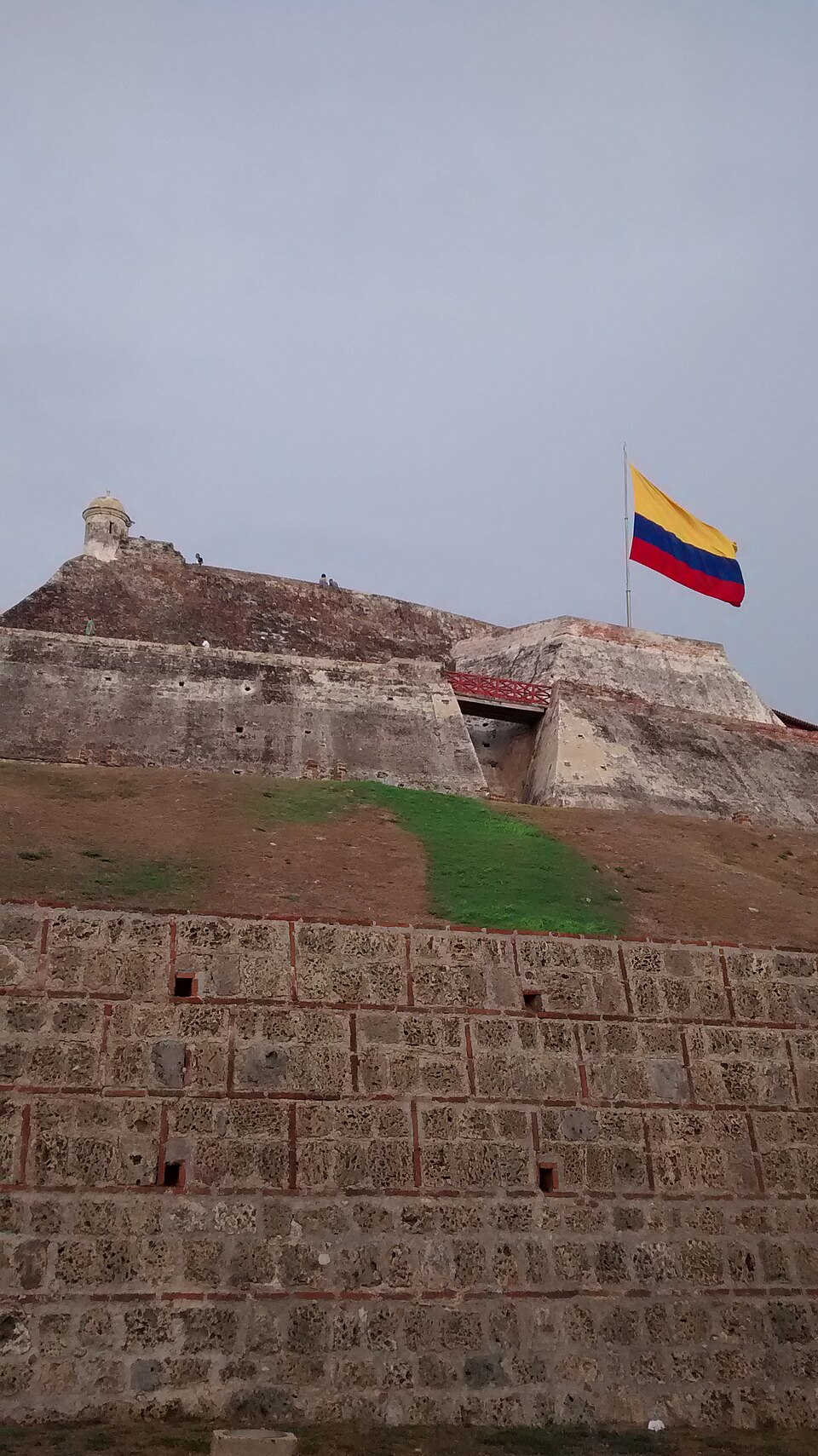 Atardecer en el castillo de San Felipe de Barajas — Giovanni Battista Antonelli