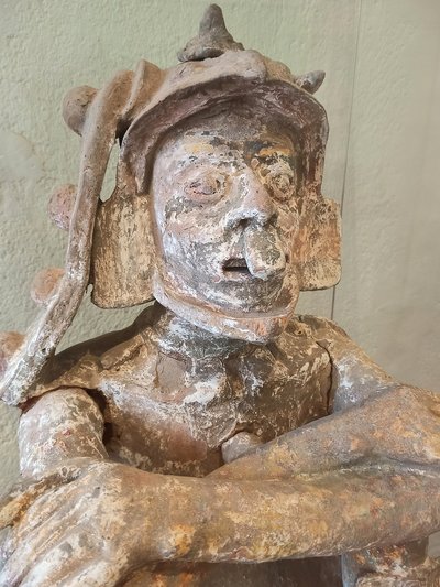 Escultura cerámica mexica, nº 84 — Arte azteca