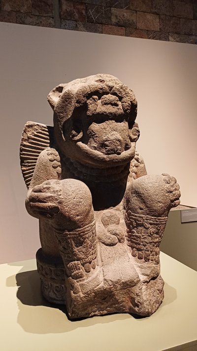 Statue of Tepeyolloti - Aztecs — Arte azteca