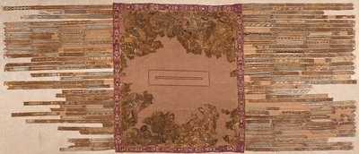 Bemålad poncho, Paracastextil, 1935.32 — Arte precolombino