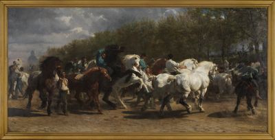Caballos en libertad — Rosa Bonheur