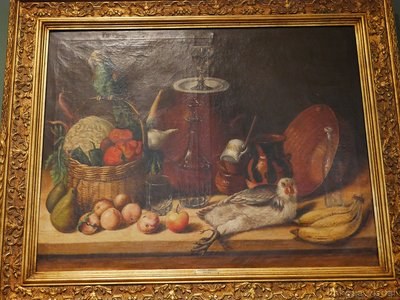 Cuadro de comedor (con gallina) de Arrieta en el Museo Soumaya 02