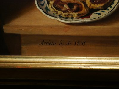 Tertulia de pulquería (1851) de José Agustín Arrieta en el Museo Amparo 09
