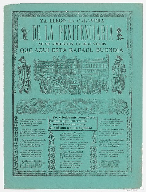 La Calavera de la Penitenciaría y Rafael Buendía