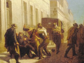 Asesinato del general Venancio Flores — Juan Manuel Blanes