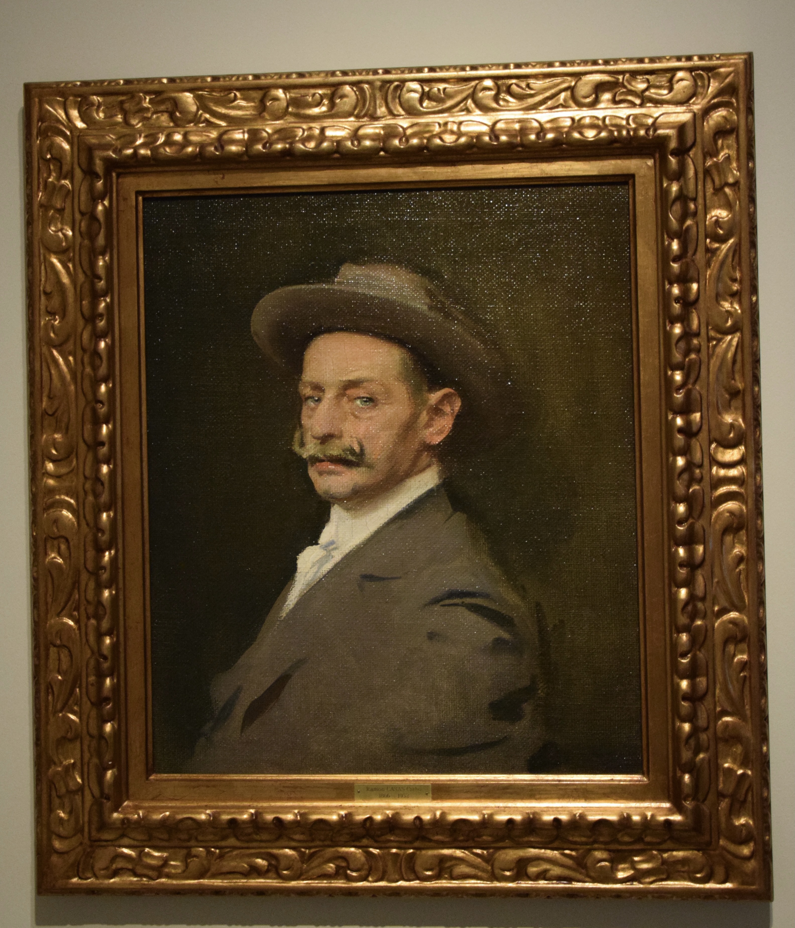 Casas retrato de joaquin dicenta — Ramón Casas