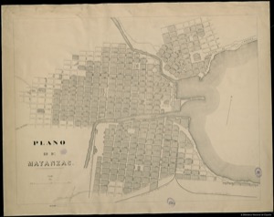 Plano de Matanzas — Anónimo