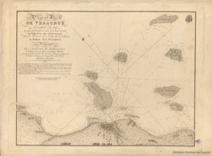 Plano del Puerto de Veracruz — Ala Ponzone