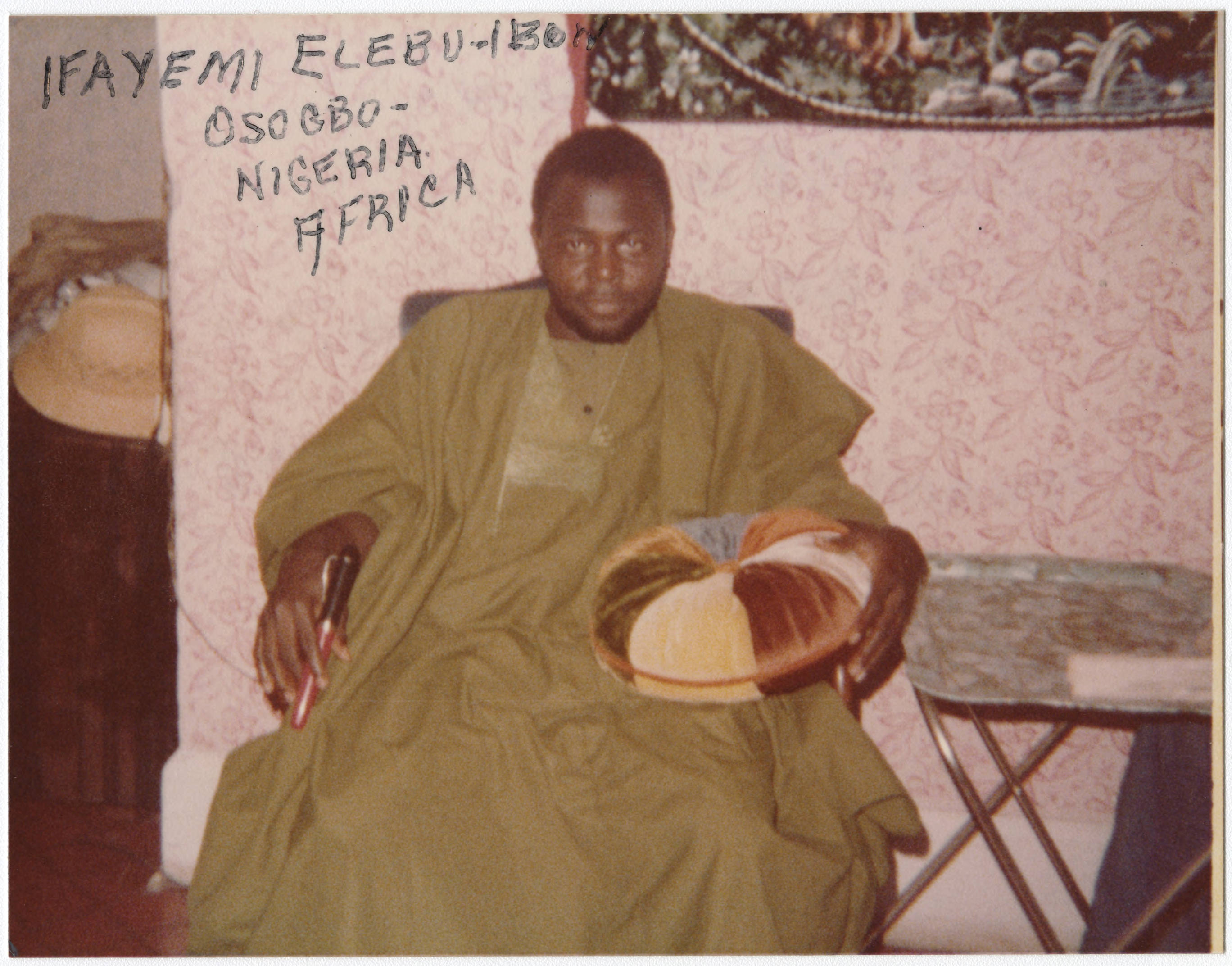 Ifayemi Elebuibon, a Yoruba chief priest — Anónimo