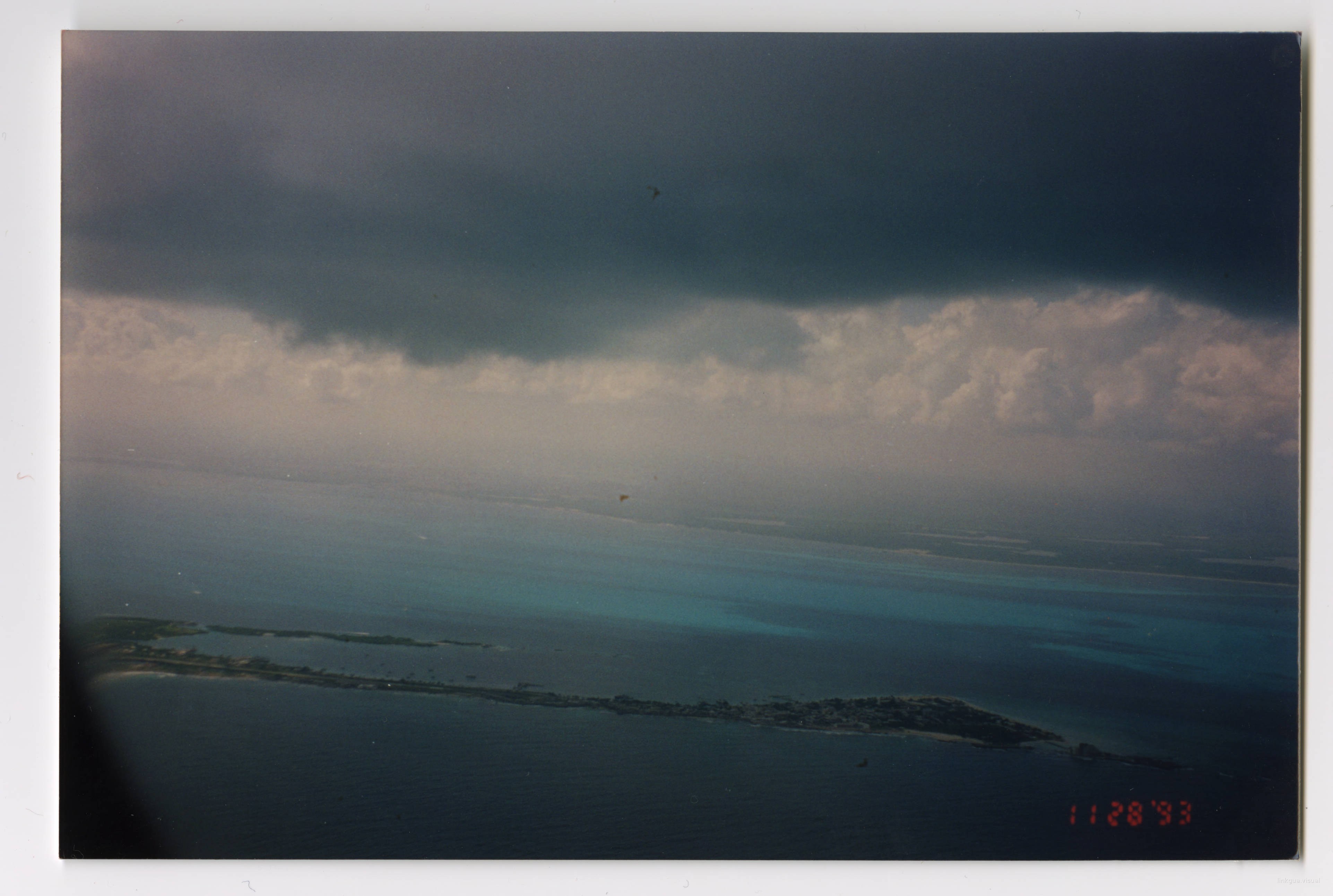 Vista aérea de la playa de Varadero, Cuba