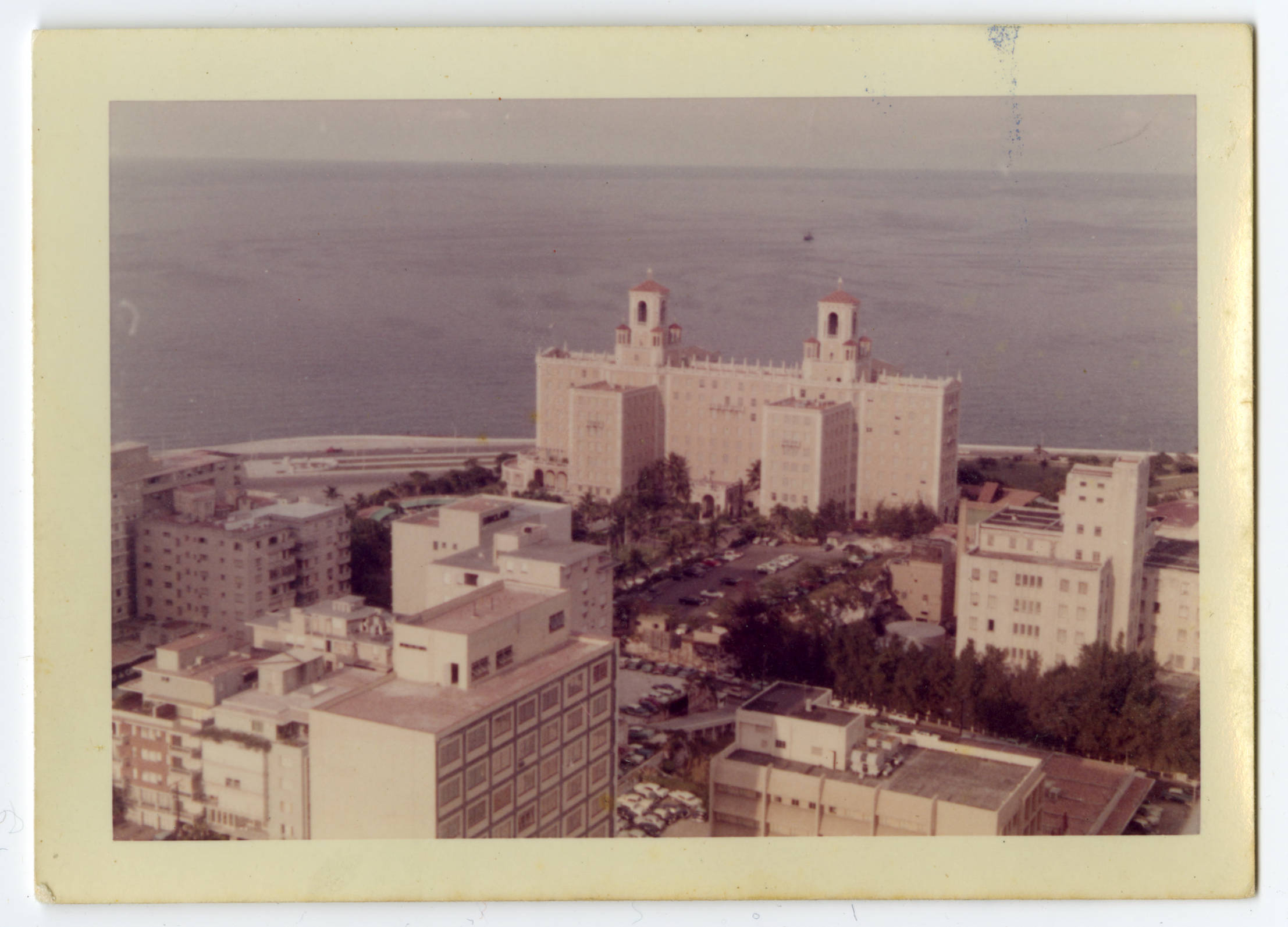Aerial view of Hotel Nacional in Havana — Anónimo