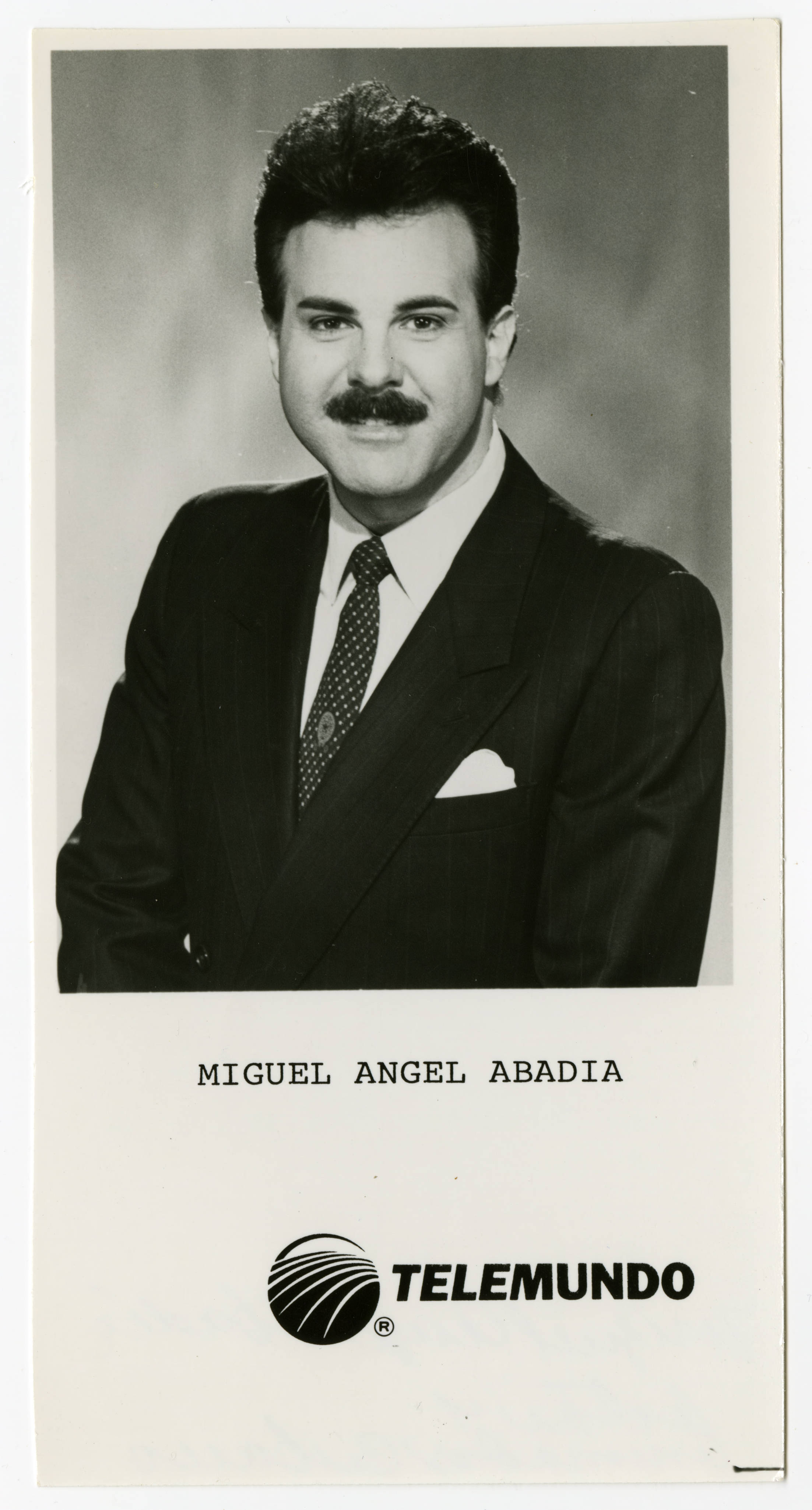 Miguel Ángel Abadía, Cuban actor — Anónimo