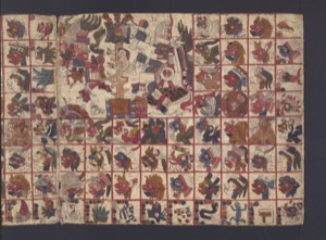 Códice Borbónico: — Sección de calendario y rituales — Anónimo tlacuilo mexica (Códice Aubin)