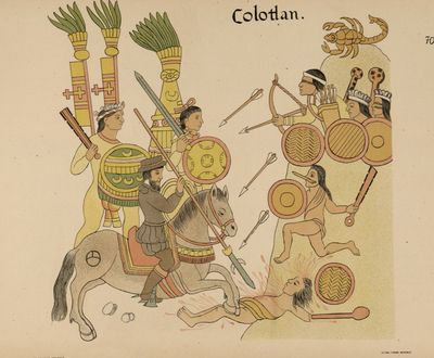 Batalla de Colotlán — Anónimo tlaxcalteca