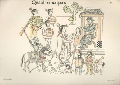 Conquista de Quauhtimalpan — Anónimo tlaxcalteca