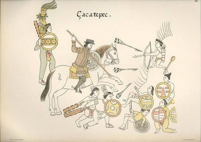 Batalla de Cacatepec — Anónimo tlaxcalteca