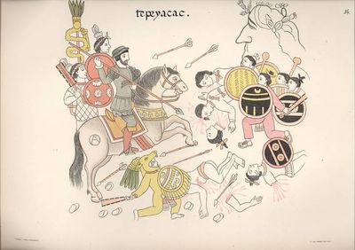 La Batalla de Teyeyacac — Anónimo tlaxcalteca