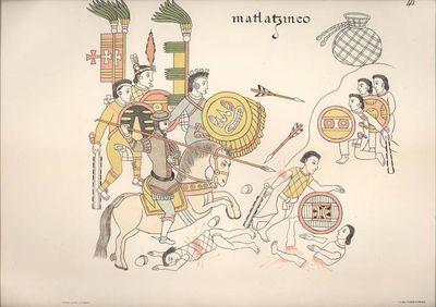 Batalla de Matlatzinco — Anónimo tlaxcalteca