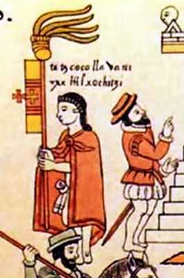 Lienzo de Tlaxcala, lámina — Anónimo tlaxcalteca