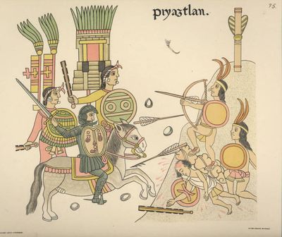 Batalla de Tlaxcala — Anónimo tlaxcalteca