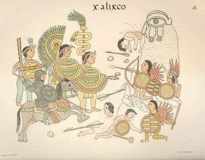 Batalla y sacrificio en Texcoco