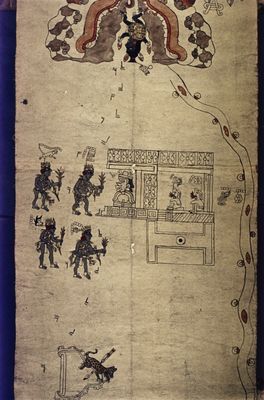 Códice Borgia, — Lámina, nº 23 — Anónimo mixteco