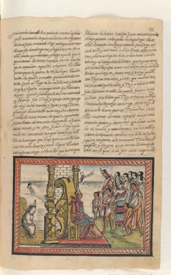 Embajada y diplomacia interestatal. Folio 111 — Anónimo novohispano