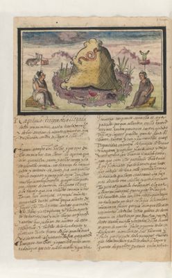 Quetzalcóatl y la renovación cósmica. Folio 8 — Anónimo novohispano