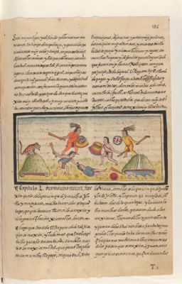 Muerte y exequias solemnes del rey Ahuitzotl. Folio 150 — Anónimo novohispano