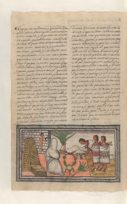 Emboscada al tributo de Coaixtlahuaca. Folio 187 — Anónimo novohispano