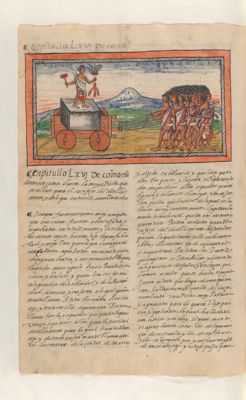El Intento de Huida de Moctezuma. Folio 192 — Anónimo novohispano