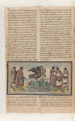 Ceremonia lacustre y ritual acuático. Folio 15 — Anónimo novohispano