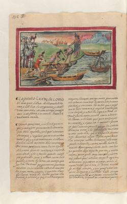 Batalla contra mexicanos y malinalcas. Folio 220 — Anónimo novohispano