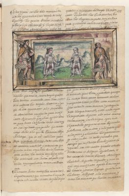 Tezcatlipoca, el señor del espejo humeante. Folio 241 — Anónimo novohispano