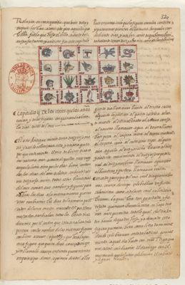 Tercer mes: Tozoztontli. Folio 328 — Anónimo novohispano