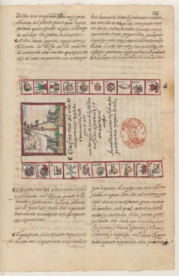 Decimocuarto mes: Quecholli. Folio 340 — Anónimo novohispano