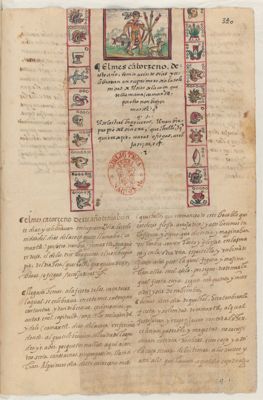 Decimoctavo mes: Izcalli. Folio 344 — Anónimo novohispano