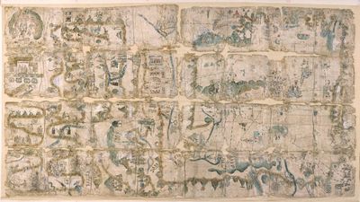 Mapa de peregrinación a la Meca — Mapas de Cuauhtinchan
