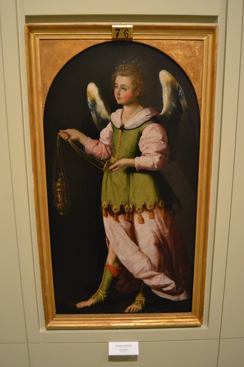 Ángel turiferario — Francisco de Zurbarán