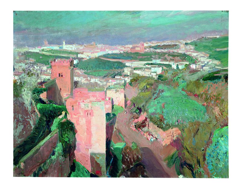 Torre de los Siete Picos, la Alhambra — Joaquín Sorolla