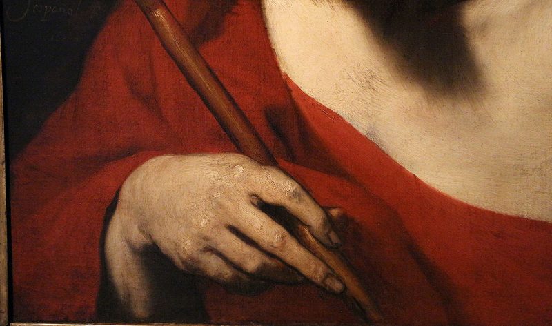 De ribera, ecce homo, 1644, mano — Jusepe de Ribera