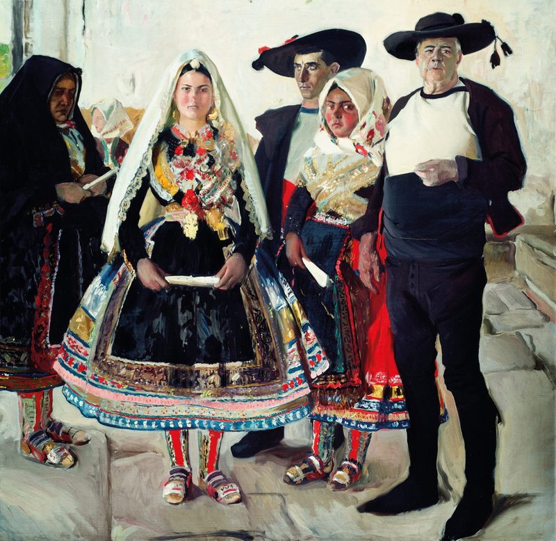 Typical Lagarterans or Lagarteran BrideShare - LocateAdd to favourites — Joaquín Sorolla