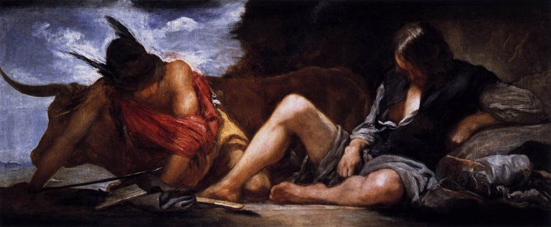 Mercurio y Argos — Diego Velázquez