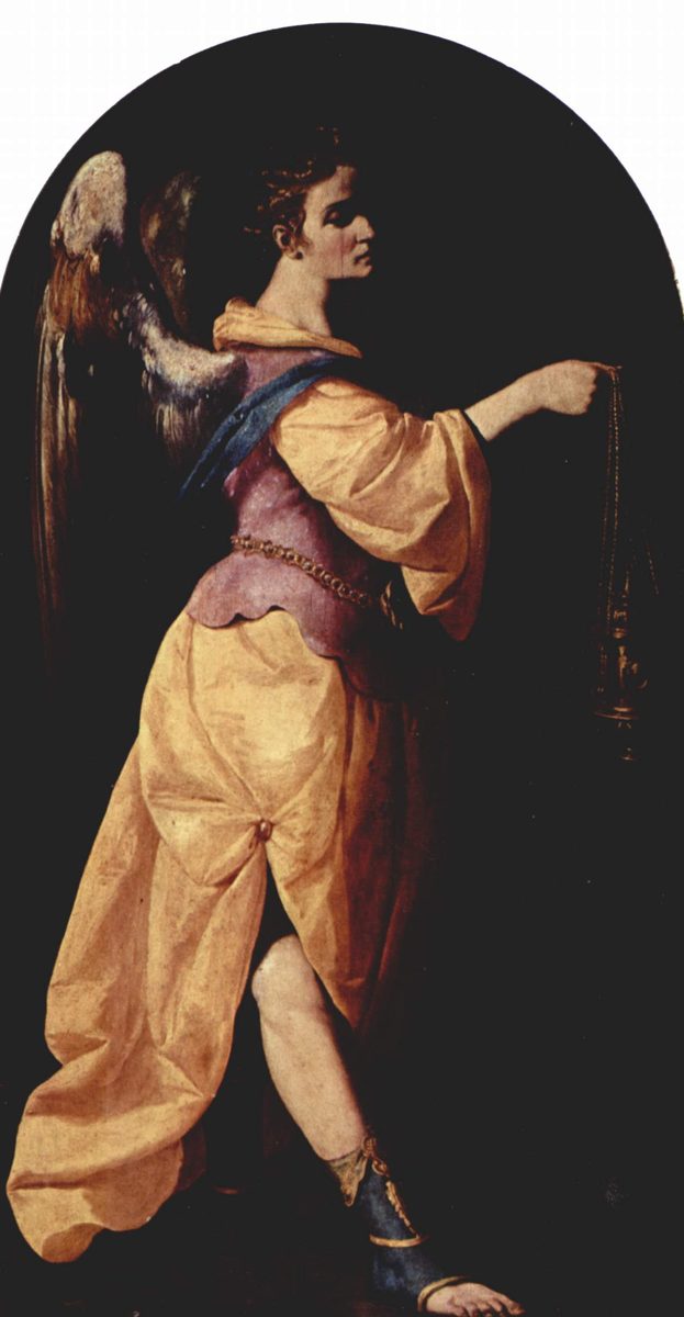 Ángel turiferario — Francisco de Zurbarán