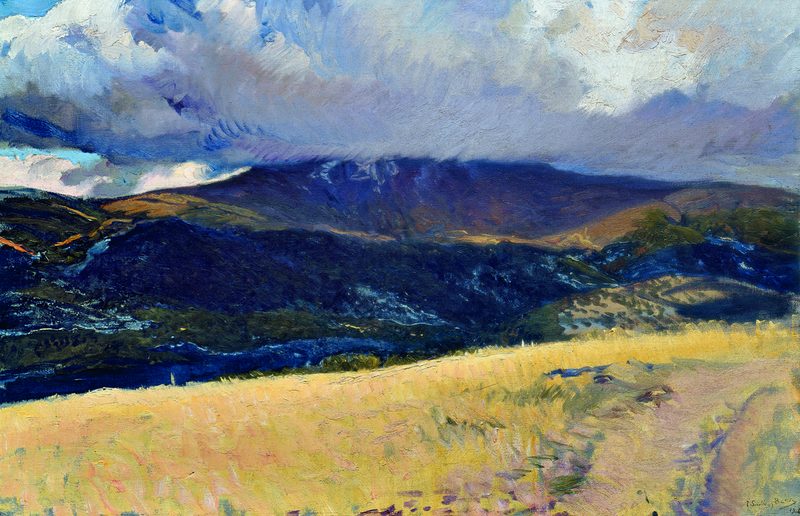 Tormenta sobre Peñalara, Segovia — Joaquín Sorolla