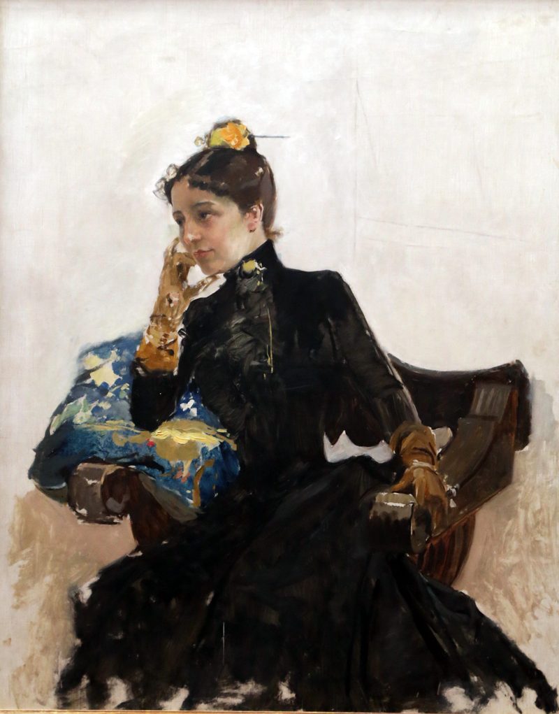 Clotilde García, nº 1890 — Joaquín Sorolla