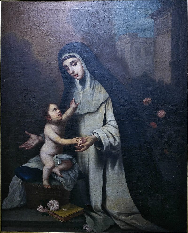 Santa Rosa de Lima, Hermandad de la Santa Caridad (Sevilla) — Bartolomé Esteban Murillo