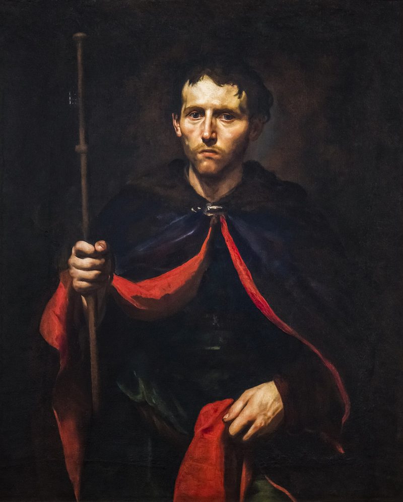 Un santo guerrero, hacia — Jusepe de Ribera