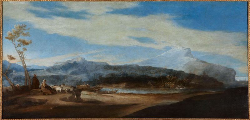 Paisaje con pastores, Fundación Casa de Alba — Jusepe de Ribera
